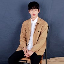 키작은남자 키작은남자 데일리 투포켓 면자켓