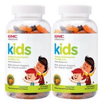 GNC 마일스톤 키즈 멀티구미 120개 2개세트, 1세트, 240개