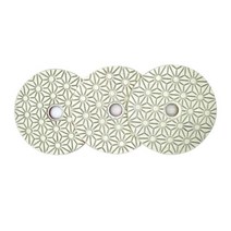 대리석연마3x4 인치 100mm 다이아몬드 3 단계 연마 패드 실용적 타입 디스크 공구 대리석 콘크리트 그라인, [01] as picture