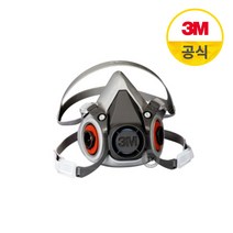 3M 6200 7502 반면형 방독마스크, 6200 +2091K 특급방진필터