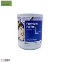 노루 콘크리트 무광 수성 페인트 그린 셀프벽지 셀프페인트 페인트칠하기 방문페인트, 녹색17-0235