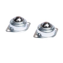 탄소강 볼베어링 흴 스틸볼 컨베이어 롤러 쇠구슬 플레이트 볼케스터 납작 15mm, 1개