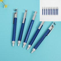 멀티툴 볼펜 10P 블루 명품볼펜 색볼펜 미니볼펜 특이한볼펜 멀티펜 얇은볼펜 선물용볼펜 볼팬 신기한학용품