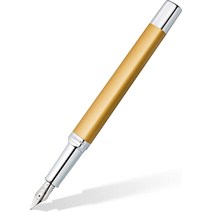스테들러 STAEDTLER trx 474 F촉 만년필 골드, FREE