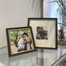 골드프레임 앤틱 액자 포토테이블, 2.아카데미골드1826, 50x50cm