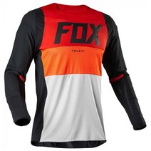 철인삼종경기복 철인3종 슈트 트라이애슬론 FOX TELEYI 사이클링 저지 긴 소매 모토크로스 MTB 다운힐 산악 자전거 건조 셔츠, XXL, 5