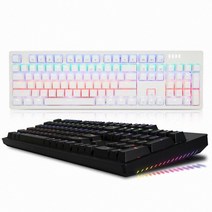 ABKO HACKER K515 게이밍 키보드 (블랙 갈축)