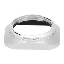 Haoge-LH-X35S 실버 스퀘어 금속 후드 그늘 후지 후지 XF 23mm f/2.0 R WR 및 Fujinon XF 35mm f/2 R WR 렌즈