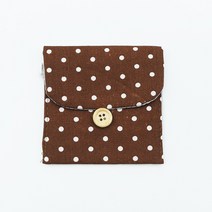 생리대 소품 동전 지갑 린넨 파우치 홍보물 판촉물 _N앤트앤컴퍼니