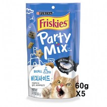 퓨리나 프리스키 파티믹스 60g(비치사이드) 고양이 X5, 쿠팡마켓 1