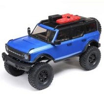 AXI00006T3 1/24 SCX24 2021 Ford Bronco 4WD Truck Brushed RTR Blue, 실버색