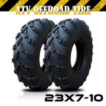 타이어 23x7-10 사륜오토바이 사륜바이크 농업용운반차 ATV/UTV 전용 타이어 (개당)