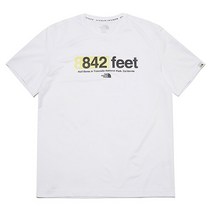 노스페이스화이트라벨 남녀공용 카셀 S 라운드 티 NT7UL05J_WHT