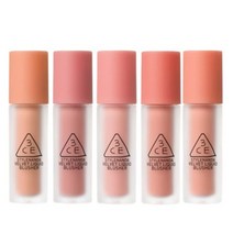 [NEW COLOR] 3CE | 벨벳 리퀴드 블러셔 VELVET LIQUID BLUSHER, #LIKE THAT (페미닌 살구 볼빛), 1개