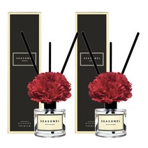 시즈넬 플라워 디퓨저 50ml 포인세티아s 2세트, 오렌지