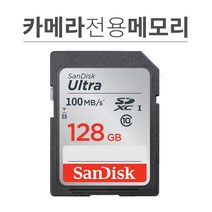샌디스크 SD카드 캐논 EOS 6D Mark II 7D 128기가, 128GB
