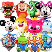 KC인증 국산슈퍼쉐잎캐릭터풍선, 3. 국산슈퍼쉐잎캐릭터풍선 루피모형