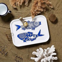 야미다 사각 우드 트레이 1P (27 x 20cm) 화이트 [코스트코]