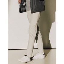 [갤럭시라이프스타일] [CARDINAL] [REGULAR FIT] 아이보리 가먼트워싱 면 기모 팬츠 (GC1X21E040)