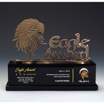 A7199 _ 크리스탈 금속 주석 청동 독수리 이글 알바트로스 트로피 기념패 상패 골프 이글패 eagle albatross, 크롬도금