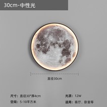 달 지구 해 조명 야외 벽걸이 인테리어 소품 led조명, A타입 led조명