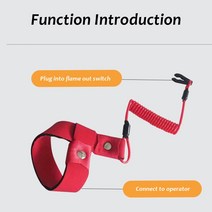 마린 선외 엔진 보트 모터 킬 스톱 스위치 야마하 제트 스키 2-425hp 키 로프 안전 끈 테더 FX140 모든 모, 한개옵션0