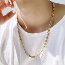 노이드비 써지컬스틸 유광체인 남자 기본목걸이 2컬러