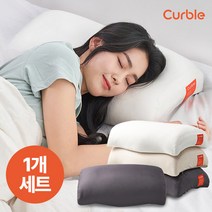 [KT알파쇼핑]커블 베개 1개세트 (14일무료체험), 화이트