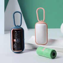 애견용품 파스텔 애견봉투 케이스, 없음, 화이트핑크