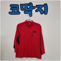 남03340 노스페이스정품 반집업 긴팔티셔츠 중고구제 코딱지구제