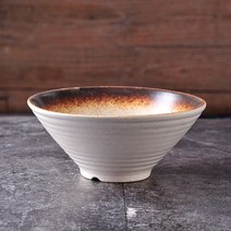 접시 그릇 도자기 중국식 찻잔 컵 식기 세트 일본식 세라믹라면 트럼펫 모자 Ajisen 국수 수프 대형 상인의 복고풍 중국 스타일 식기-1656, D18x18x7.3cm