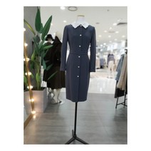 [리안뉴욕] [W몰 ] 레이스 카라 탈부착 원피스 RMLWOP010