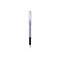 Waterman Allure Fountain Pen Pastel Purple with Chrome Trim Fine Stainless... 136549