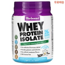 블루보넷 Bluebonnet Nutrition 웨이 프로틴 아이솔레이트 프렌치바닐라 462g, 1개