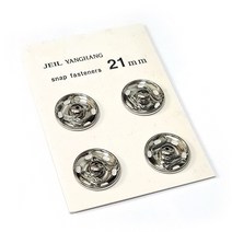 쏘잉스타 스냅단추 똑딱이단추 빅사이즈단추 코트단추 (4개1세트), 니켈