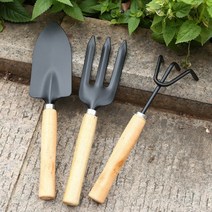 EMC 3종 텃밭가꾸기 원예 모종삽 꽃삽 세발갈퀴 세트 RD-10408, 상세페이지 참조