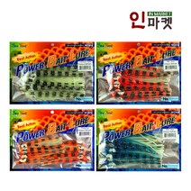 씨타임 옥토퍼스 꼴뚜기웜 야광 바다 루어 미끼 웜, 옥토퍼스 꼴뚜기웜 블루 12cm