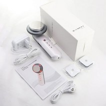 바디 셀룰라이트 마사지기 초음파 3in 1 마사지 슬리밍 지방 버너 EMS 광자 스파 방지 적외선 제거 뷰티 페이스 리프팅, gift box