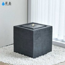 실내분수대 정원분수 모던 돌 미술관 실내 정원 인테리어 장식품 조형물, A
