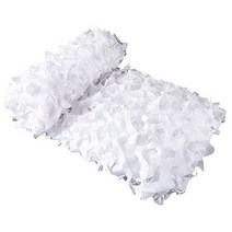 군사 위장 정원 그물 흰색 파란색 베이지 색 폴리에스테르 옥스포드 소재 OU 그물, 2x10m, white