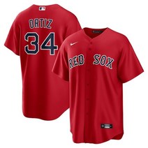 [해외] 나이키 저지 유니폼 MLB 데이빗 오티스 보스턴 레드삭스 얼터네이트 플레이어 저지 Red 900588