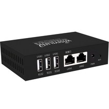 전압계 네트워크 세그먼트에 걸쳐 무선 WiFi 인쇄 클라우드 박스 단일 1-3 USB 프린터 공유 장치 서버, 05 3xUSB 2xRJ45_03 C
