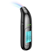 휴대하다 음주 측정기 비접촉식 USB 충전, 블랙