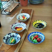 폴란드 스타일 일본 폴라니아 찬기 5P세트