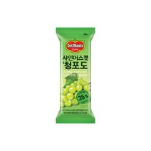 롯데 초등아이스크림 달달구리 홈카페 델몬트 샤인머스켓&청포도바 75ml 5개 빙과류 아이스께끼, 3개