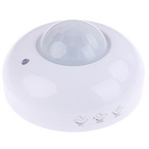 재실 감지기 모션 센서 110V 220V 미니 적외선 스위치 PIR 움직임 활성화 Recessed 천장 Senor 지연 시간 조절 가능, [01] WHITE, 01 WHITE