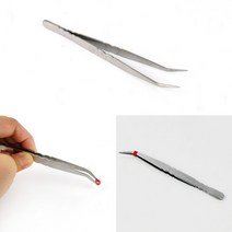 네일집게 네일핀셋 프라모델핀셋 정밀핀셋 후크형