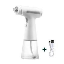 건열멸균기 고압멸균소독기 공간살균기 멸균기 미용실 적외선 소독기 240ML 무선 소독 스프레이 건 전기 살균기 나노 살균 휴대용 가정용 분무기, 1.White