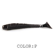 Supercontinental-스윙 임팩트 링 청어 낚시 루어 6 개/10 개 인공 Pesca Leurre Souple, 16 P_01 63mm 20pcs