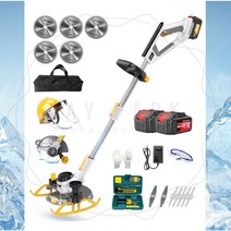 제이스튜 초간편 전기 예초기 2023년형 독일기술 초경량 무선 충전식 스마트 제초기, 168800mAh 268TV 사이드휠, 1개